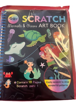 MAGIC SCRATCH TINKA COOL STUFF Havdyr - PAPIRKOMPANIET