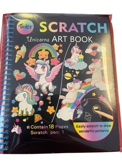 MAGIC SCRATCH TINKA COOL STUFF Unicorn - PAPIRKOMPANIET