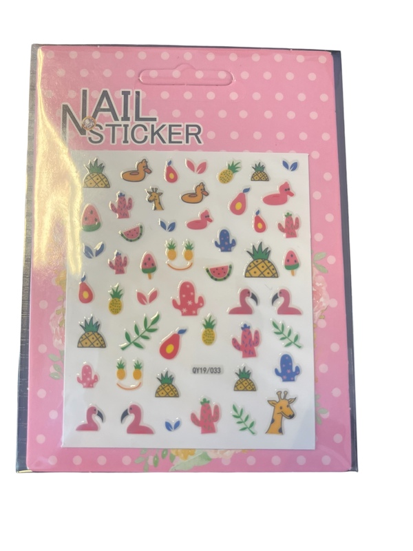 Nail Sticker Sommer - Sminke