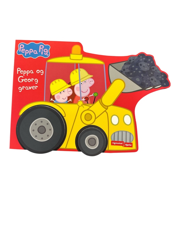 Peppa og Georg graver - pekebok Peppa og Georg - Nrk