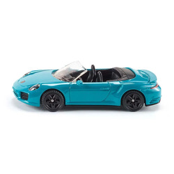 Siku Porsche 911 Turbo S Convertible Blå - Siku