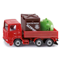 Siku Recycling-Transporter Rød - Siku