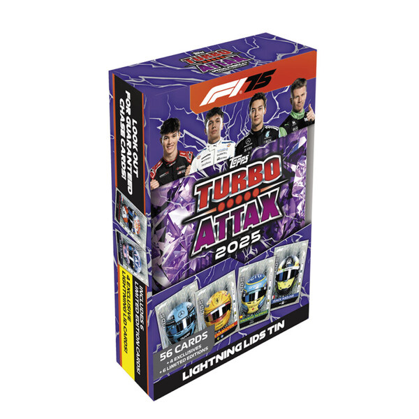 Topps Turbo Attax Formula 1® 2025 - Tin Lilla - Småvarer