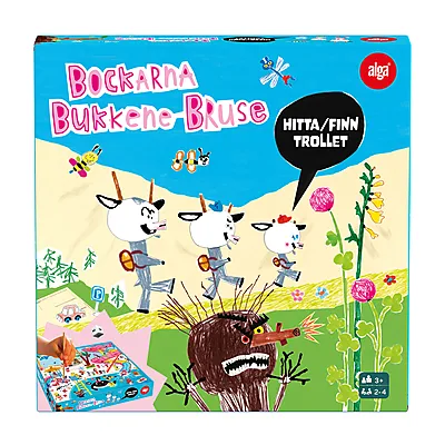 Finn trollet (Bukkene Bruse) Bukkene Bruse Spill - Brettspel