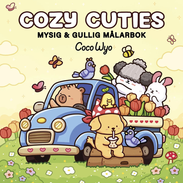 Målarbok: Cozy Cuties Cozy Cuties - Hobby