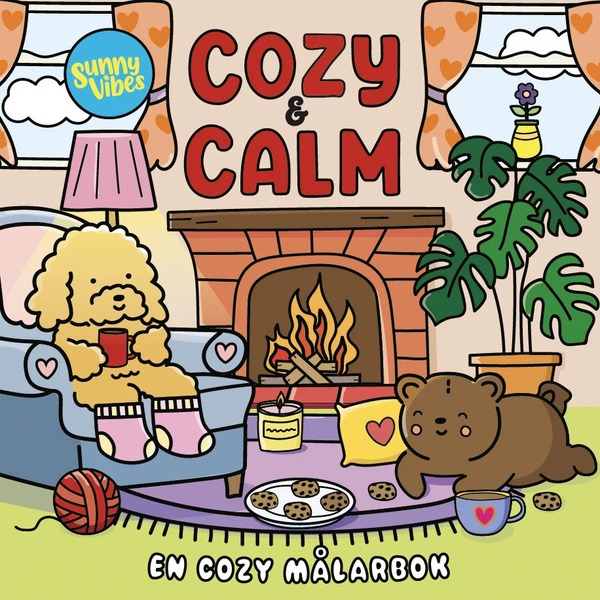Målarbok: Cozy & Calm Cozy & Calm - Hobby