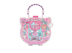 SMINKESETT I BOKS M/TILBEHØR Rosa - Sminke