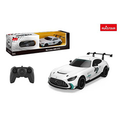 RASTAR R/C 1:24 Mercedes-AMG GT2 – Grey grå mercedes-amg gt2 - Radiostyrt