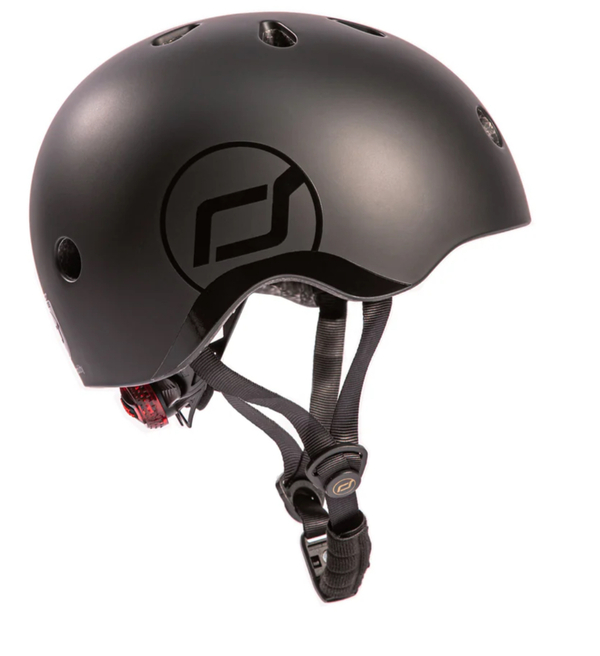 Scoot & Ride Hjelm S-M - black Black - Scoot & Ride