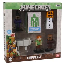 MINECRAFT 3D TOPPEEZ 6 PACK DELUXE BOKS Nr.2 - Minecraft