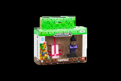 MINECRAFT 3D TOPPEEZ 2 PACK VINDU BOKS topeez - Minecraft
