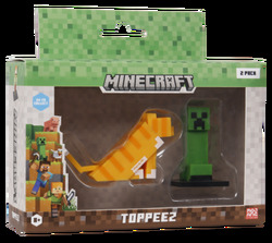 MINECRAFT 3D TOPPEEZ 2 PACK VINDU BOKS topeez - Minecraft