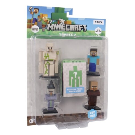 MINECRAFT 3D SPECIAL EDITION FIGURE 5 PACK BLISTER nr.1 - Minecraft