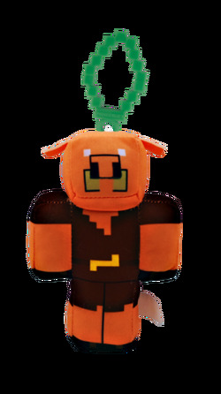 MINECRAFT 13 CM CLIP ON PLUSH ASST CDU Nr.7 - Minecraft