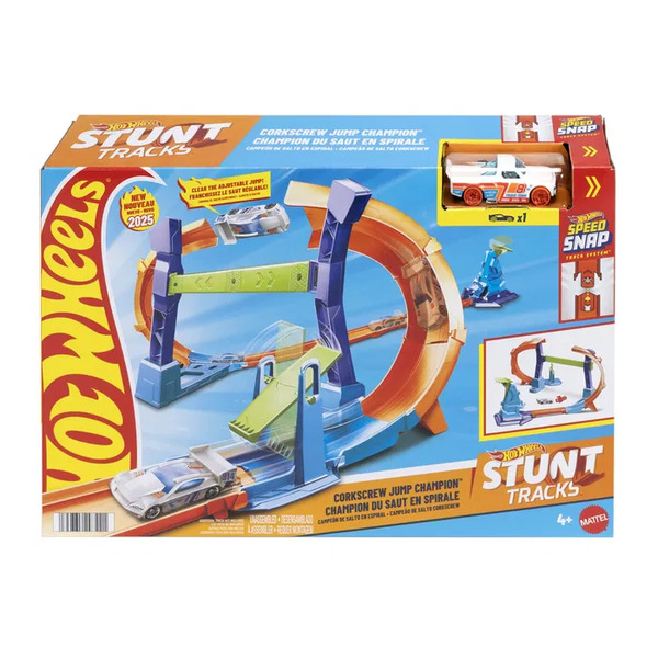 Hot Wheels Stunt Tracks Corkscrew Jump Champion Corkscrew Jump Champion - Hot Wheels