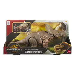 Jurassic World Rebirth Gigantic Trackers Asst. Eotriceratops - Leiker